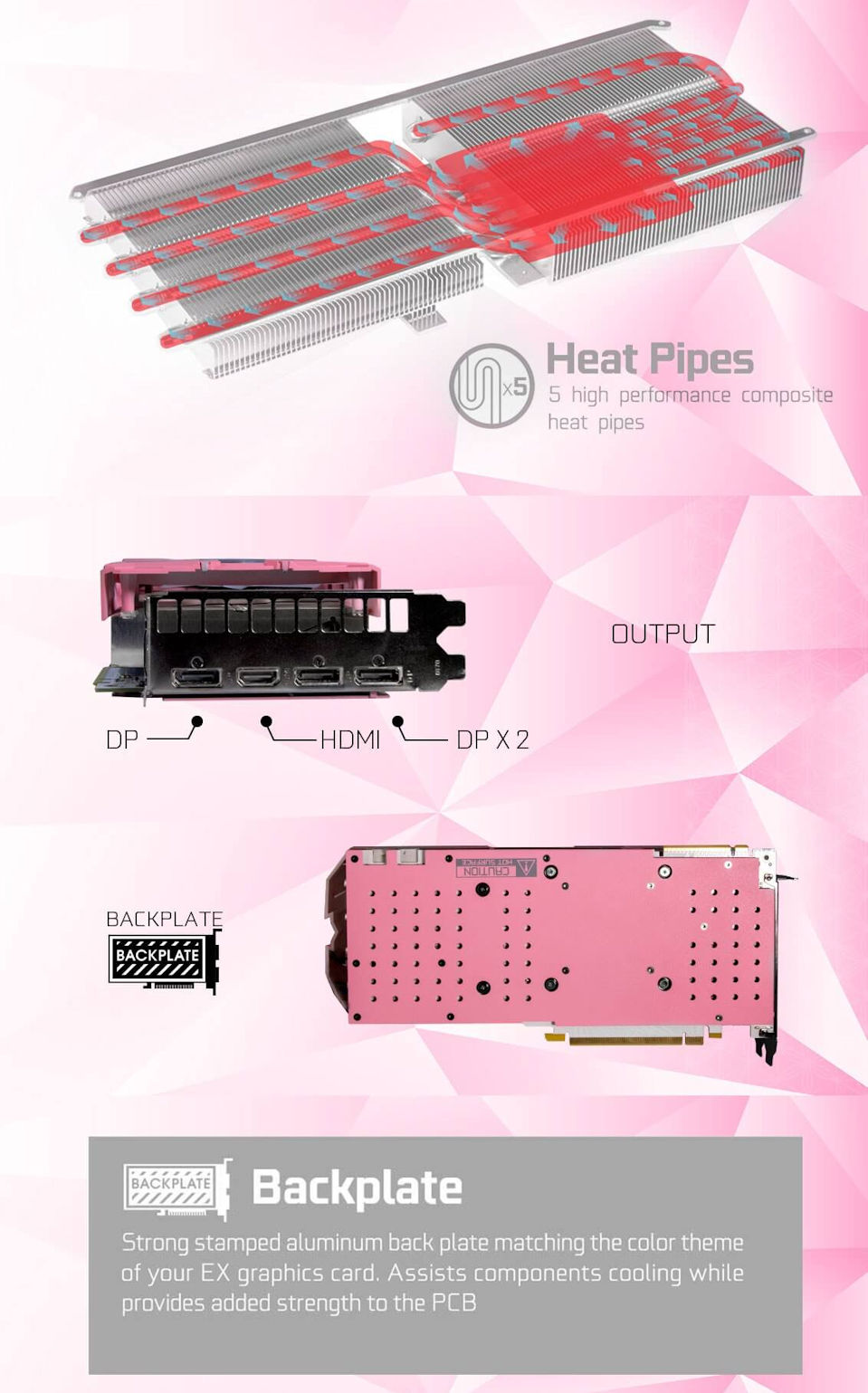 RTX 2080 2070 Super EX Pink