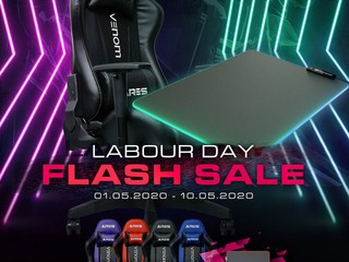 🌟【Altech 五一黃金週快閃優惠】🌟 買 ARES 電競椅送 COUGAR RGB 滑鼠墊 🌟【Altech 五一黃金週快閃優惠】🌟 買 ARES 電競椅送 COUGAR RGB 滑鼠墊