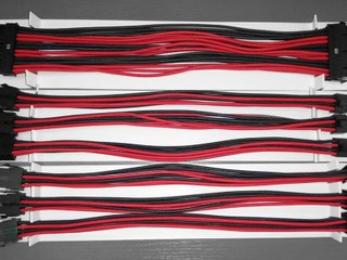 【腦場掃地僧 ㊙️】姑媽 PSU 延長線件 Cooler Master PSU 編織延長線 (紅/白) HK$245