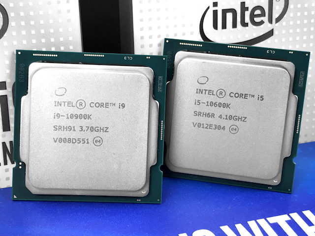 Intel Core i9-10900K i5-10600K