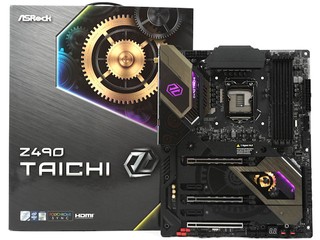 14 相供電、3 風扇散熱器 ASROCK Z490 TAICHI 主機板 14 相供電、3 風扇散熱器 ASROCK Z490 TAICHI 主機板