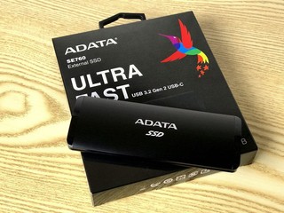 【腦場掃地僧 ㊙️】1GB/s 速度、USB 3.2 Gen 2 ADATA UltraFast SE760 1TB 2 外置 SSD - HK$999