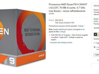 【說好的 5GHz 呢】XT 版只升 100MHz ? AMD Ryzen 9 3900XT 售價高達 HK$5,000 !!
