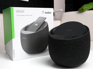 Google 助理 + 10W 無線充電 !!  Belkin Soundform Elite Hi-Fi 智能喇叭