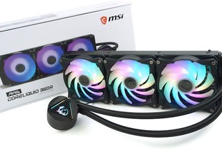 龍魂 AIO 水冷登場 MSI MAG CoreLiquid 360R AIO 水冷 龍魂 AIO 水冷登場 MSI MAG CoreLiquid 360R AIO 水冷