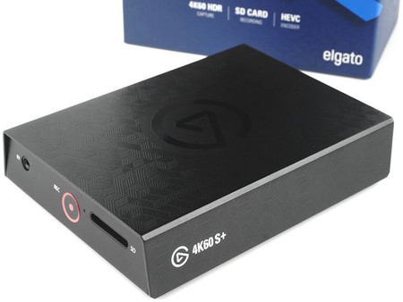 4Kp60 HDR 直播、SD 卡錄制Elgato Game Capture 4K60 S+ USB 擷取盒