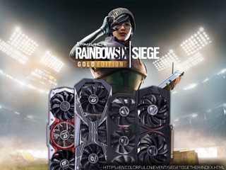【ALTECH 買 N 卡送 GAME 優惠!!】 買 COLORFUL RTX 系列送 Rainbow Six 遊戲