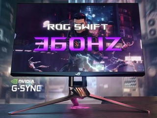 迎接 RTX 30  新卡、極速 360Hz G-Sync Mon ROG Swift PG259QN 電競顯示器天價 US$699