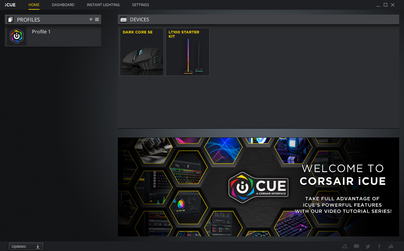CORSAIR iCUE LT100