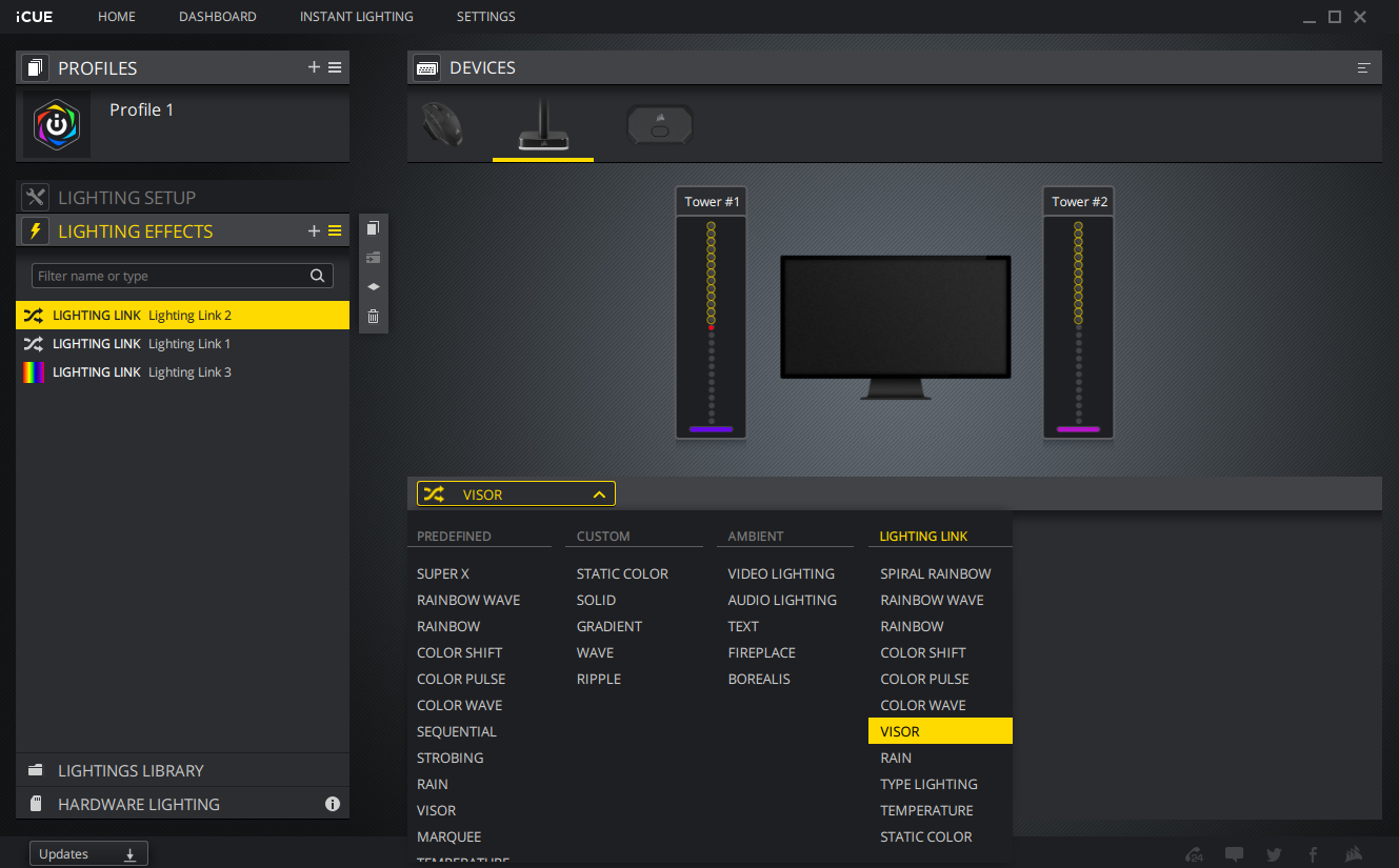 CORSAIR iCUE LT100