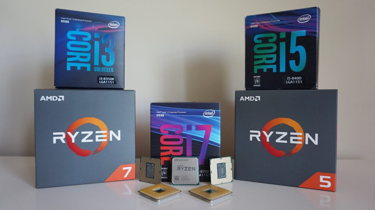 AMD Ryzen Intel Core
