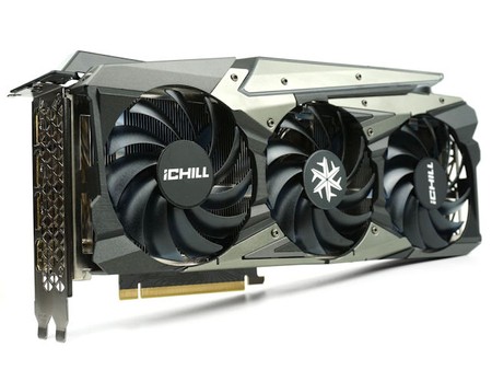 3+1 風扇、巨型8 導管散熱INNO3D GeForce RTX 3090 ICHILL X4 - 電腦