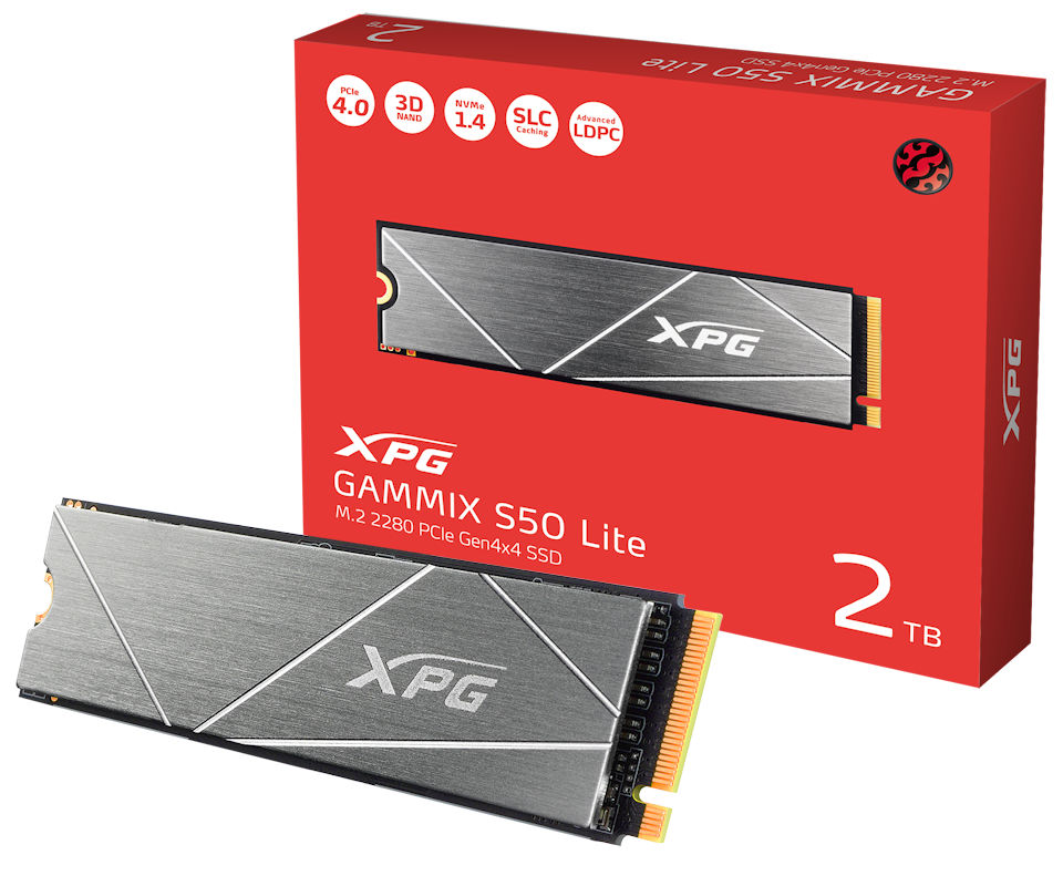 XPG Gammix S50 Lite PCIe 4.0 SSD