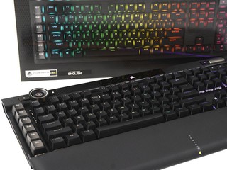 1ms 極速、自家光軸鍵軸 CORSAIR K100 RGB 電競機械鍵盤 1ms 極速、自家光軸鍵軸 CORSAIR K100 RGB 電競機械鍵盤