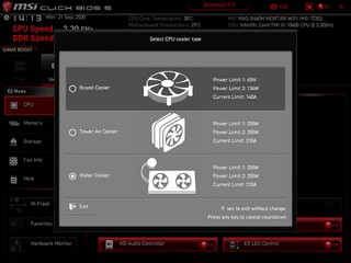 MSI H410/B460 主機板 BIOS 開掛 只要散熱 OK !! CPU PL1 可超上 255W MSI H410/B460 主機板 BIOS 開掛 只要散熱 OK !! CPU PL1 可超上 255W