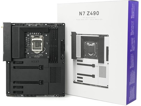 NZXT 外觀、ASROCK 板子NZXT N7 Z490 MATTE BLACK 主機板- 電腦領域