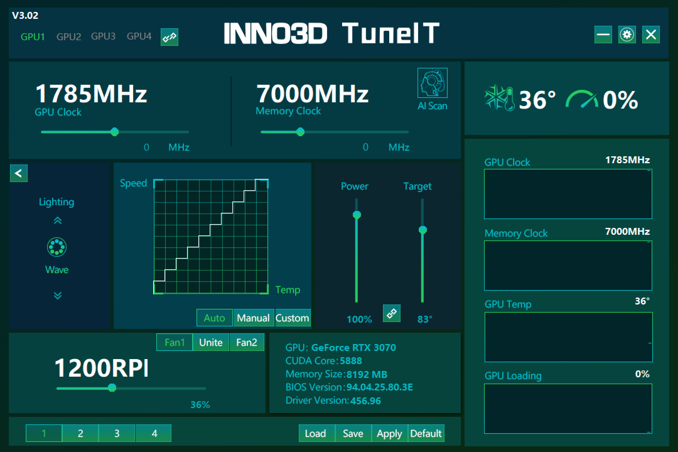 INNO3D RTX 3070 ICHILL X4