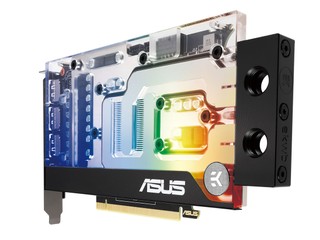 【火牌信仰!!】公版 PCB、單槽設計啱哂細機箱 ASUS 推出 EKWB 水冷版 RTX 3070 8GB 新卡
