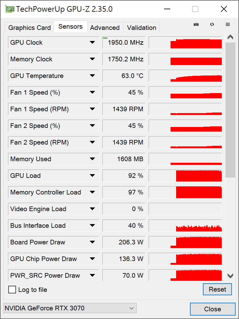 GALAX GeForce RTX 3070 SG