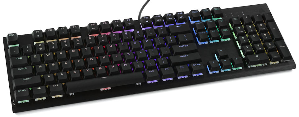 CORSAIR K60 RGB PRO VIOLA 軸 鍵盤