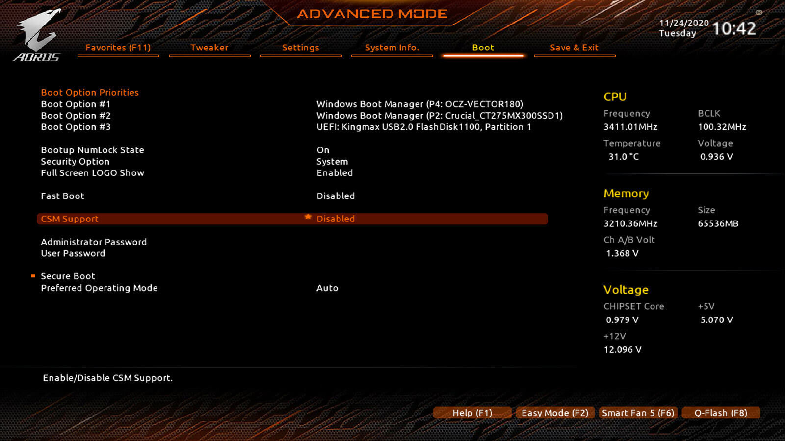 GIGABYTE AMD BIOS