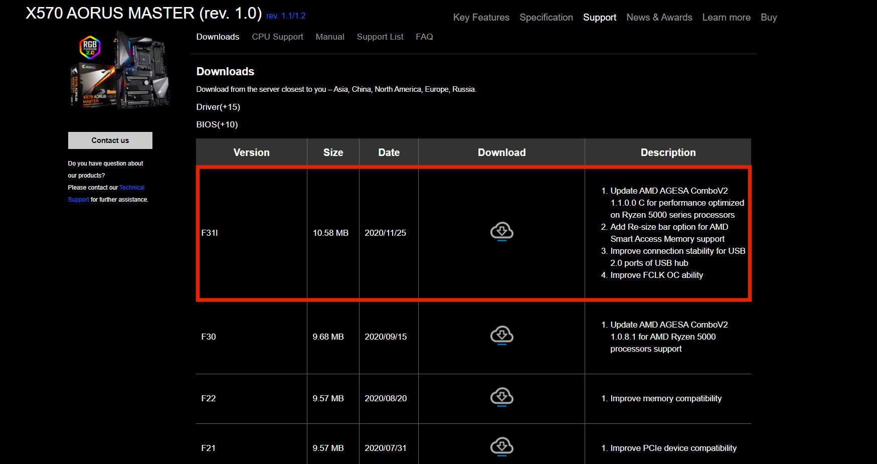 GIGABYTE AMD BIOS