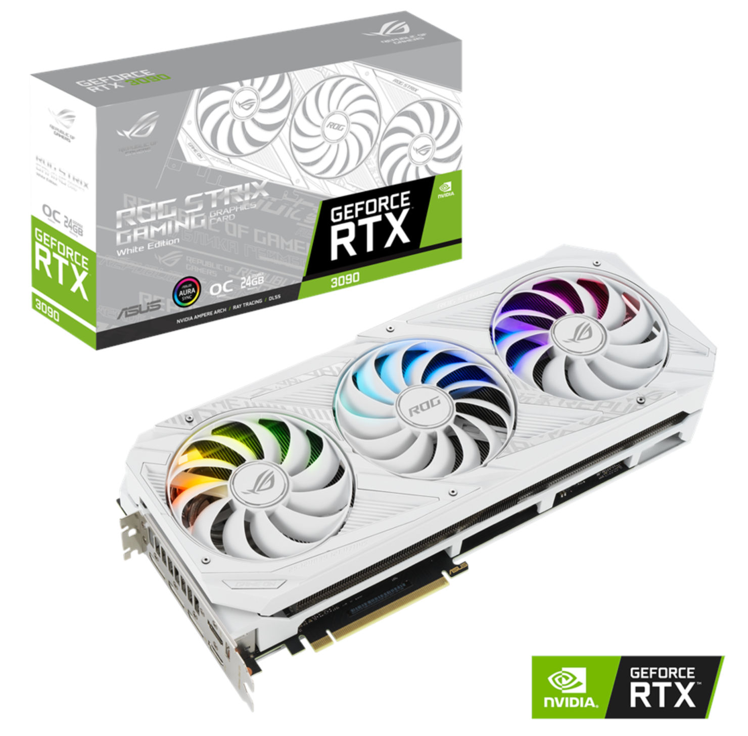 GeForce RTX 3090 ROG STRIX White