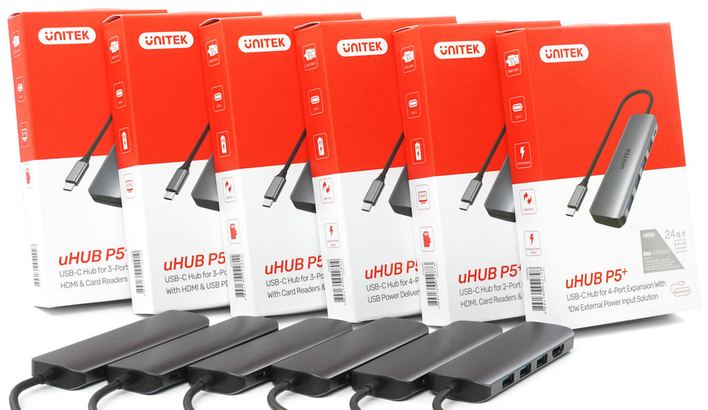 UNITEK uHUB P5+ 系列 USB Hub