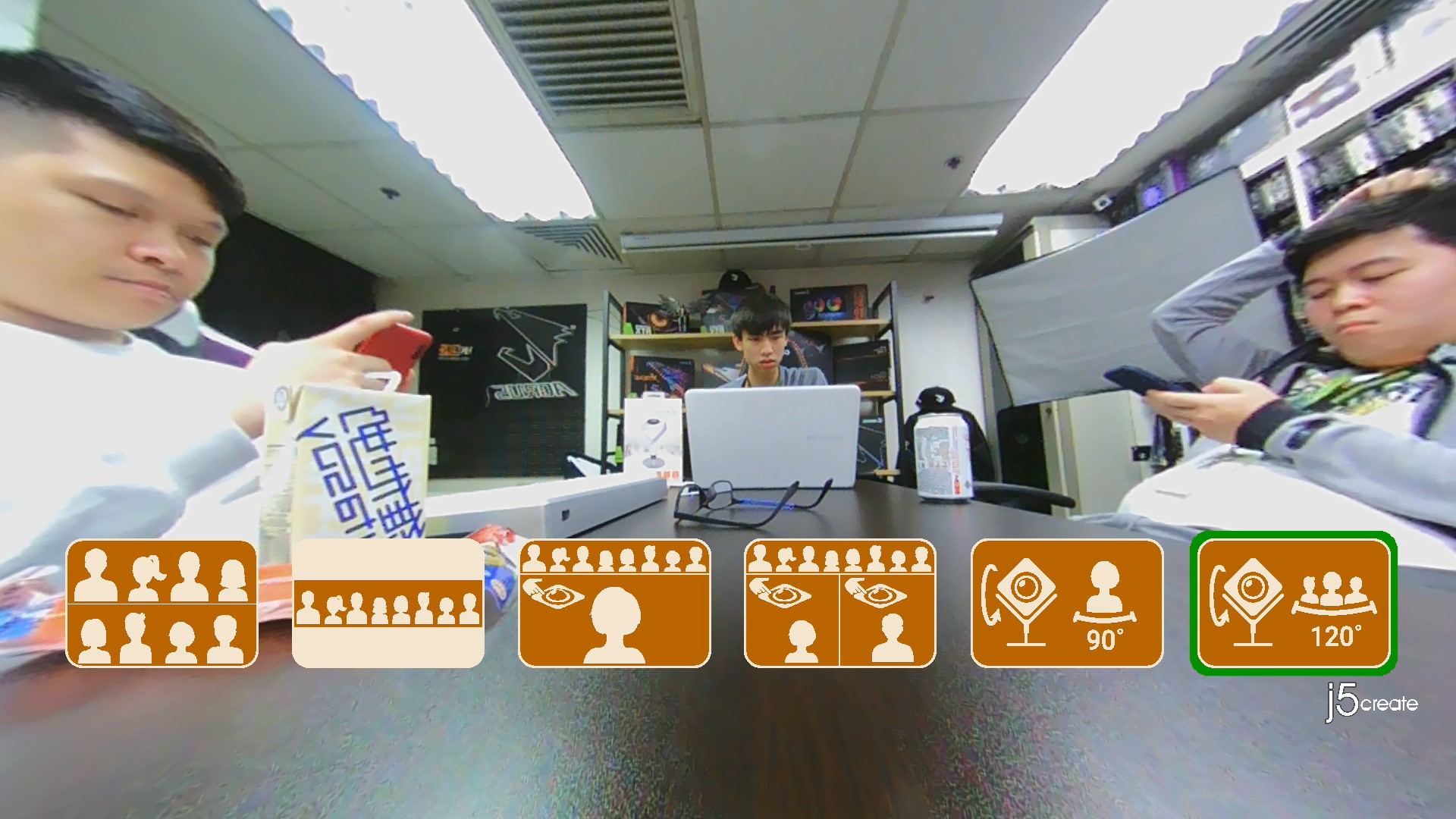 j5create 360° 全景 Webcam jvcu360