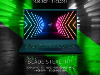 🐍 Razer Blade Stealth「減八舊」 三月優惠 11 代 i7 + 1650Ti Max-Q 限時優惠僅 HK$14,699 🐍 Razer Blade Stealth「減八舊」 三月優惠 11 代 i7 + 1650Ti Max-Q 限時優惠僅 HK$14,699