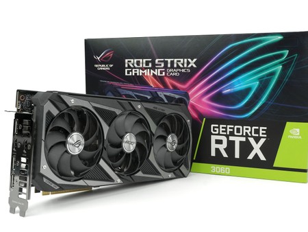 2.7 Slot 散熱器、極致低温ROG STRIX GeForce RTX 3060 OC 顯示卡