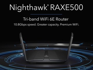 【WiFi 6E 來了!!】優先採用 6GHz 無干擾頻道 NETGEAR Nighthawk RAXE500 WiFi 6E Router