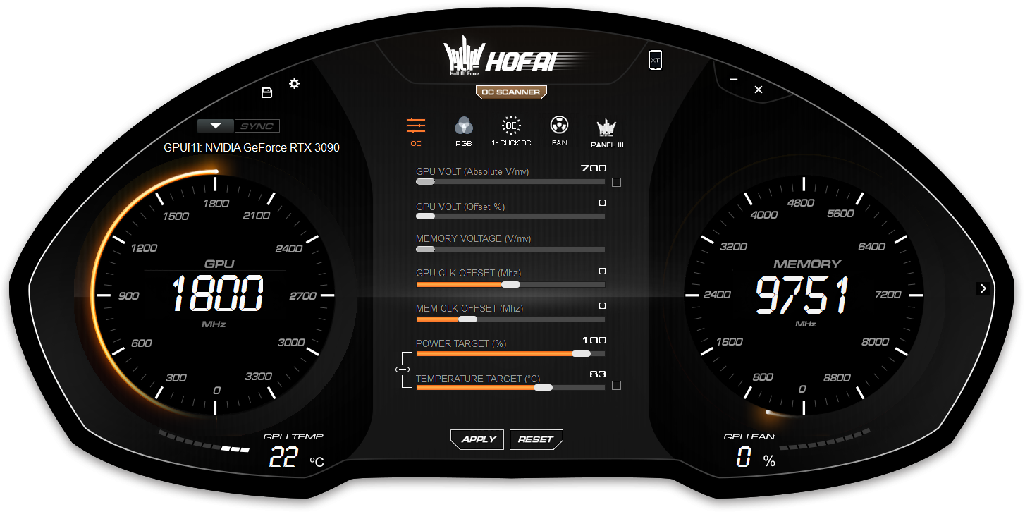 GALAX RTX 3090 HOF Premium 效能測試