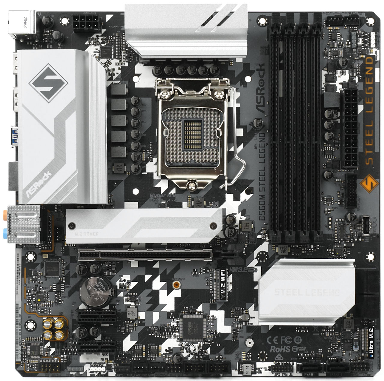 Asrock b560m steel legend совместимость