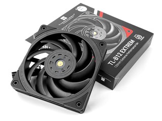 5.0mm/H²O、112 CFM !! Thermalright TL-B12 EXTREME 散熱風扇 5.0mm/H²O、112 CFM !! Thermalright TL-B12 EXTREME 散熱風扇