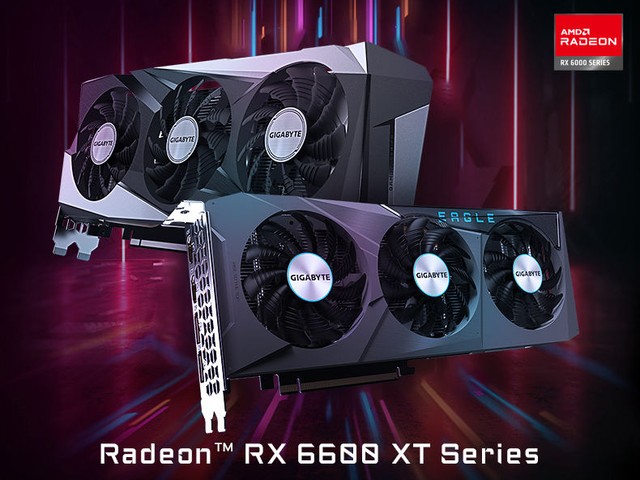 體驗出色1080P 遊戲效能GIGABYTE 推出Radeon RX 6600 XT 系列