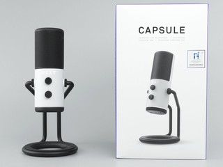 NZXT 膠囊麥克風、強勢登場 NZXT CAPSULE USB 麥克風
