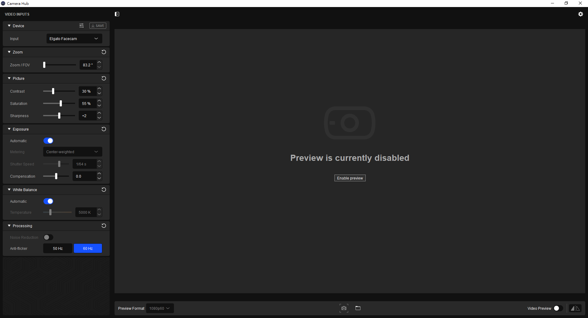 Elgato Facecam 網絡攝影機