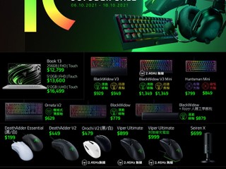 【只做兩星期】Razer 十月 🎫 消費券優惠 🛒  手提電腦/鍵盤滑鼠/耳機麥克風/智能眼鏡 通通特價❗️