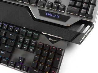 可換軸設計、高特青軸 !! GALAX Gaming Keyboard STL-01 / STL-03