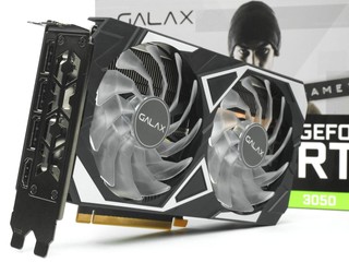 雙槽入門光追短卡 GALAX GeForce RTX 3050 EX 顯示卡評測