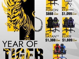【Altech YEAR OF TIGER🐅🧧 限定優惠】 精選電競椅大減價!! 最平 HK$888 有交易