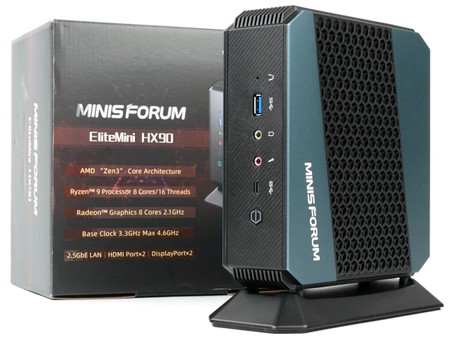 Minisforum EliteMini HX90 Ryzen9 5900HX - ミニPC