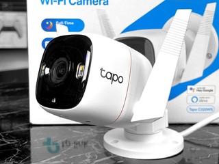 升級 2K 拍攝、全彩夜視 TP-Link Tapo C320WS 戶外網絡攝影機