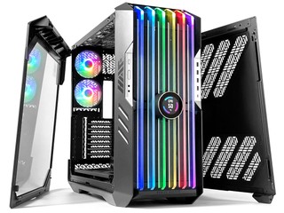 實況 LCD 顯示、 導光燈柱 Cooler Master HAF 700 EVO 機箱