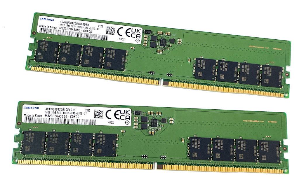 SAMSUNG 顆粒!! 勁好超ASUS DDR5-4800 U-DIMM 32GB KIT - 電腦領域