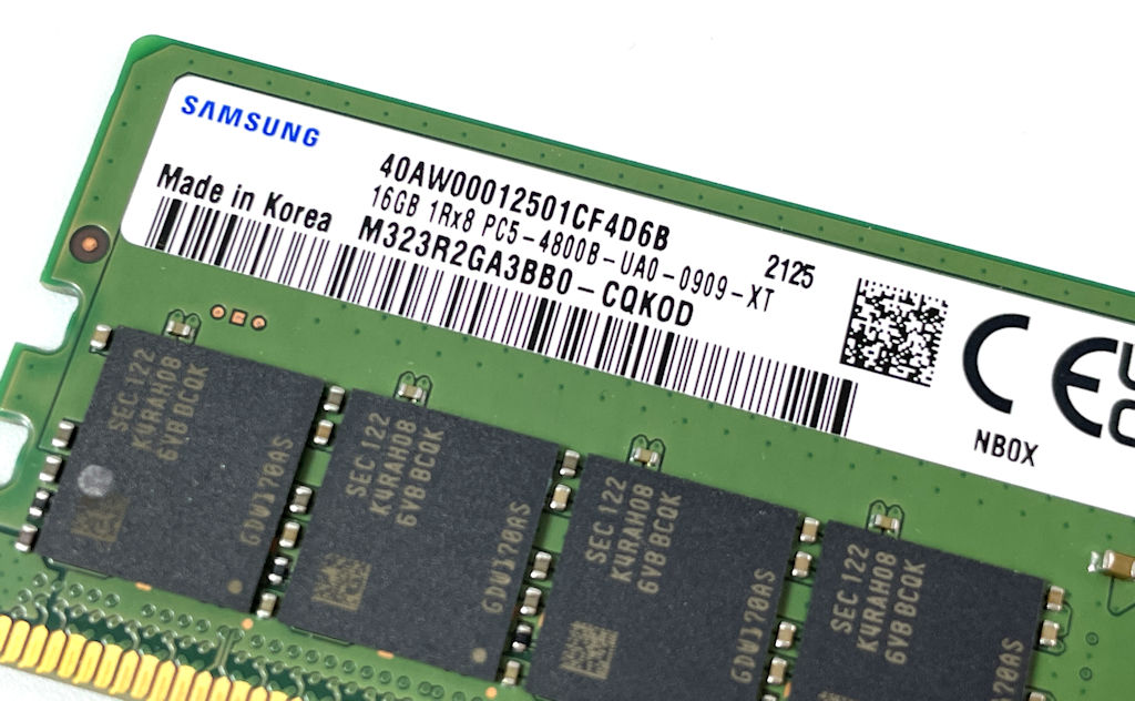 SAMSUNG 顆粒!! 勁好超ASUS DDR5-4800 U-DIMM 32GB KIT - 電腦