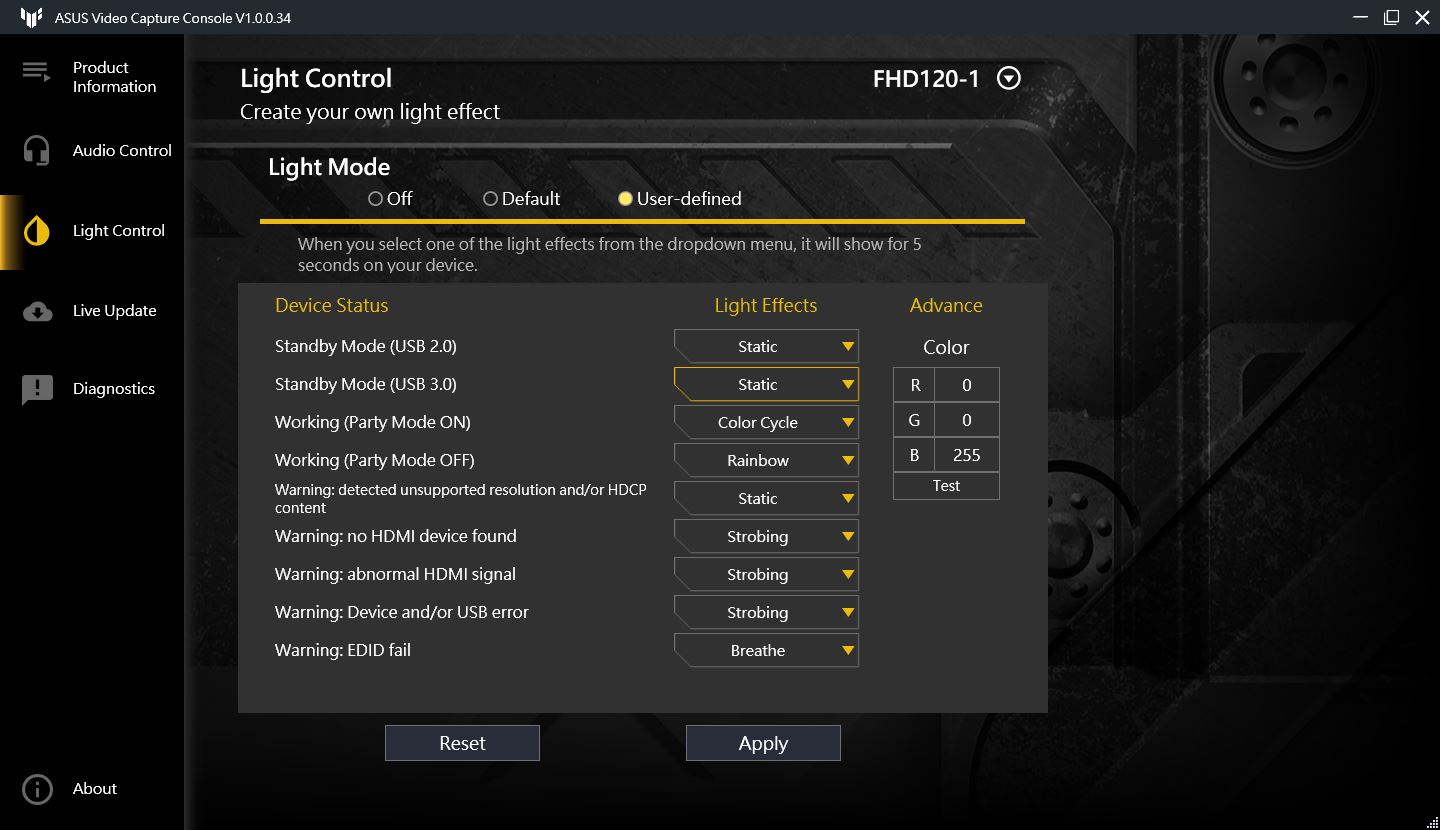 ASUS TUF Gaming Capture FHD120