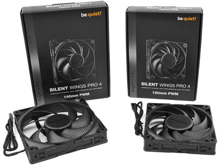 be quiet! Ventilateur PC Silent Wings PRO 4 120 mm PWM