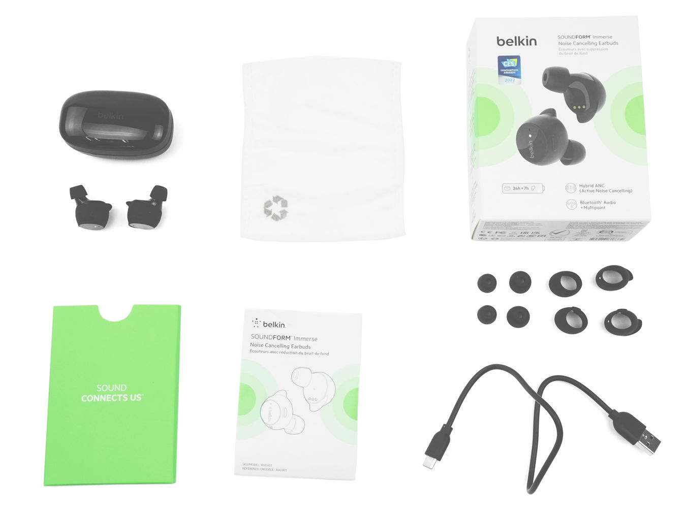 Belkin SOUNDFORM Immerse 無線降噪耳機